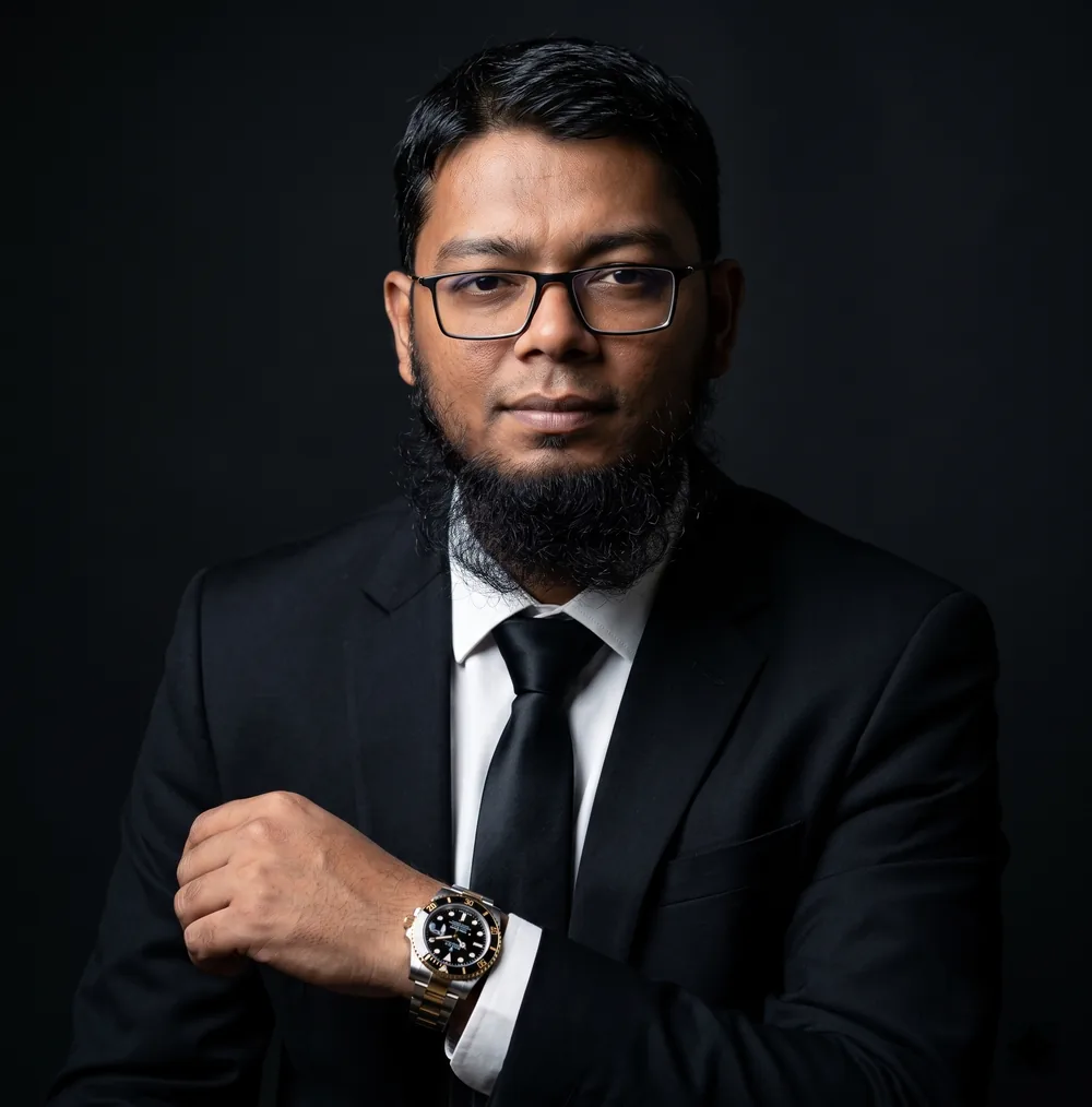 Ahmad Nazmus Sakeeb, brand identity designer and founder of SK Brand House
