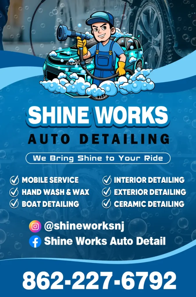 Shine Works flyer design